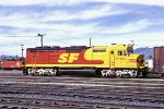 Santa Fe SDF45 ATSF #5963 in merger scheme.